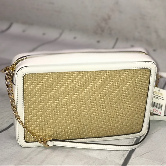 Michael Kors Straw Python Capsule Crossbody - Picture 6 of 7